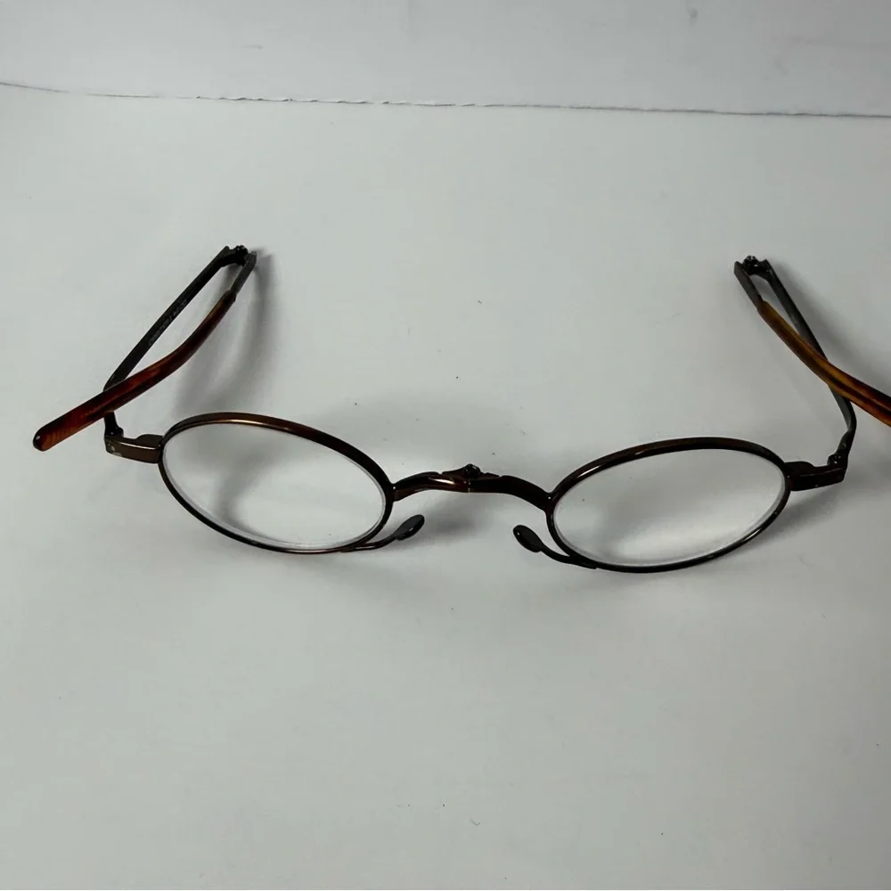 Flapjacks Folding Reading glasses with Case +2.00 Vintage Readers Orbiter I